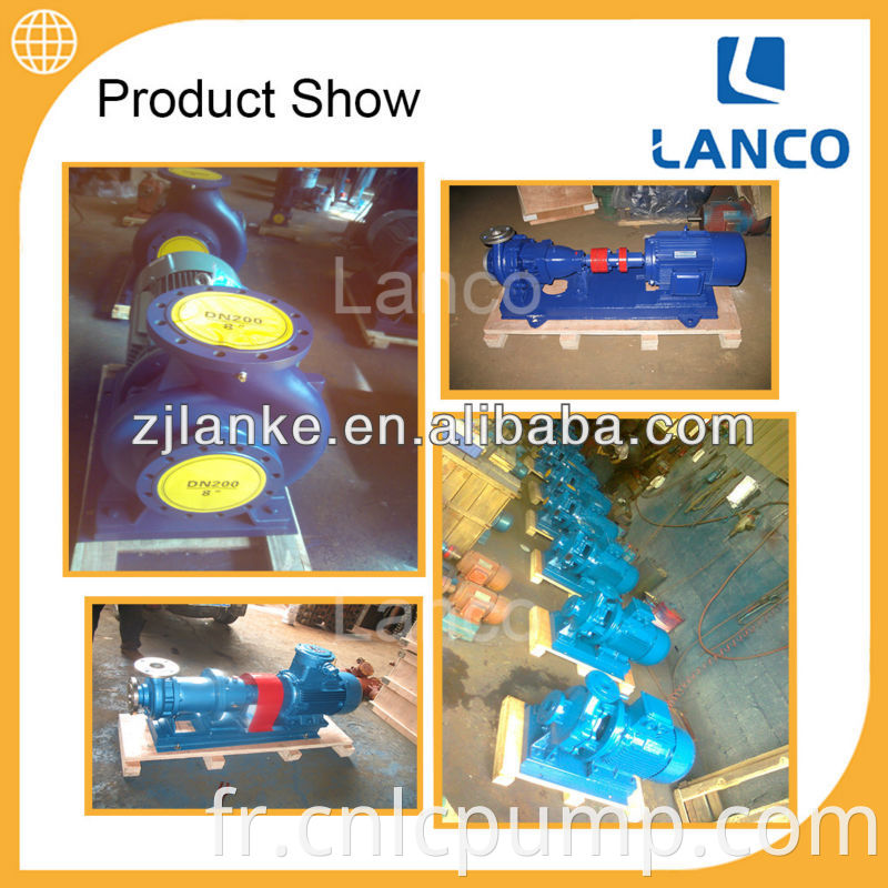 Marque Lanco ISG 120 degrés Pompe à eau verticale à eau chaude pour chaudière